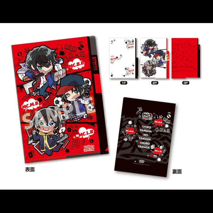 Pita! Defome Hypnosismic -Division Rap Battle- 3 Pocket Clear File Buster Bros!!! Vol. 2