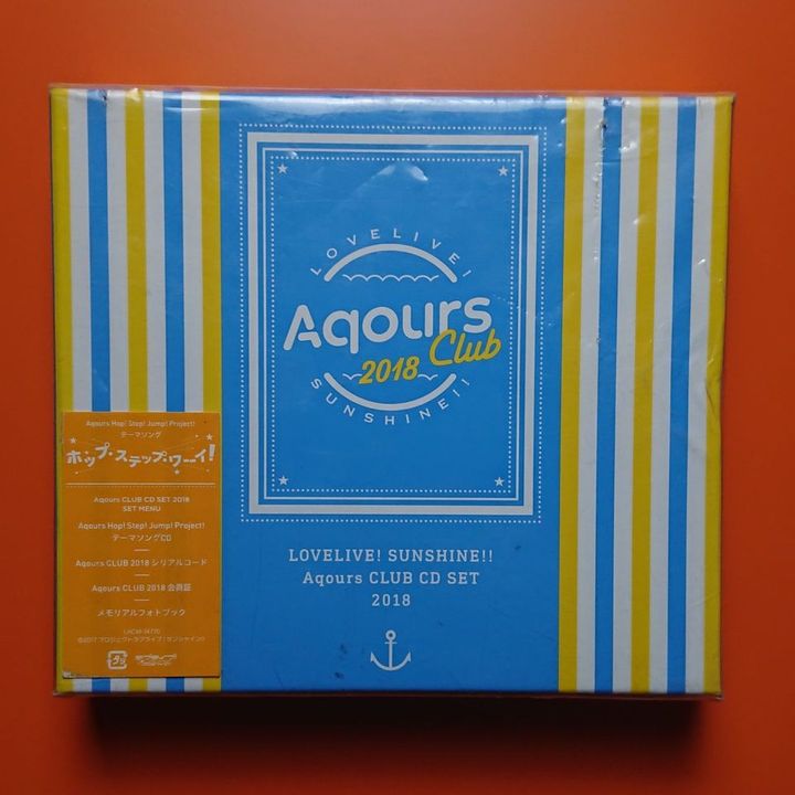 CD Single Love Live! Sunshine!! Aqours CLUB CD SET 2018 [Limited Pressing]