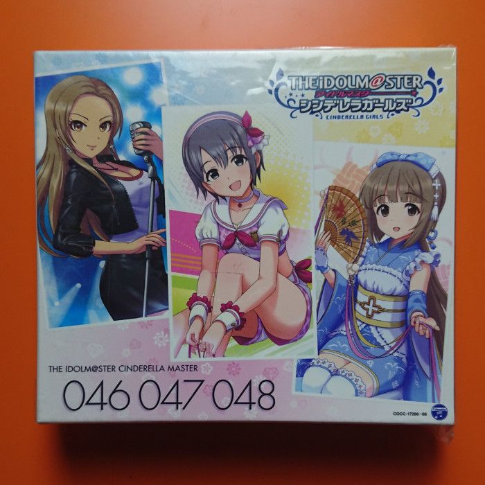 [3 CD + Case] CD Album THE IDOLM@STER CINDERELLA MASTER 046-048 Yuki Otokura, Ryo Matsunaga Yoshino Yorita