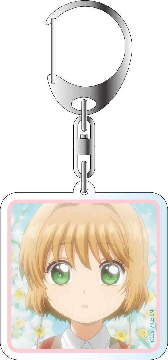 Cardcaptor Sakura: Clear Card Arc Acrylic Key Chain Kinomoto Sakura Ver. 2