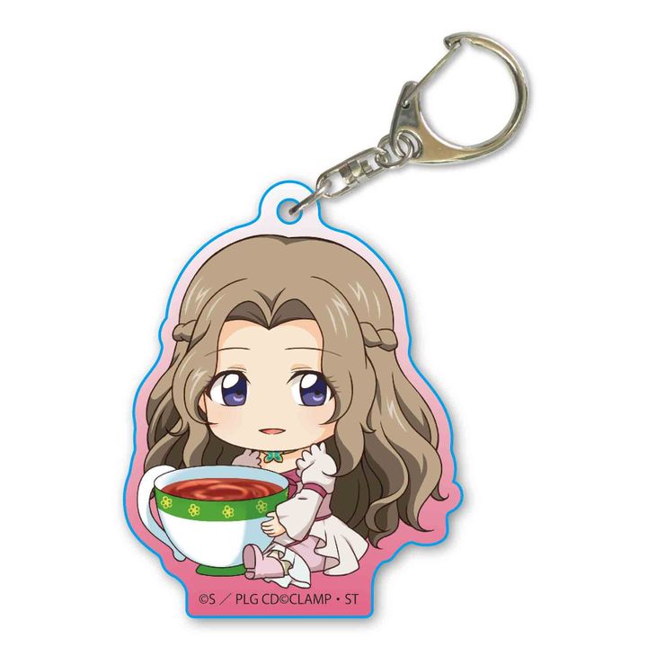 Code Geass Lelouch of the Rebellion GyuGyutto Acrylic Key Chain Nunnally Lamperouge