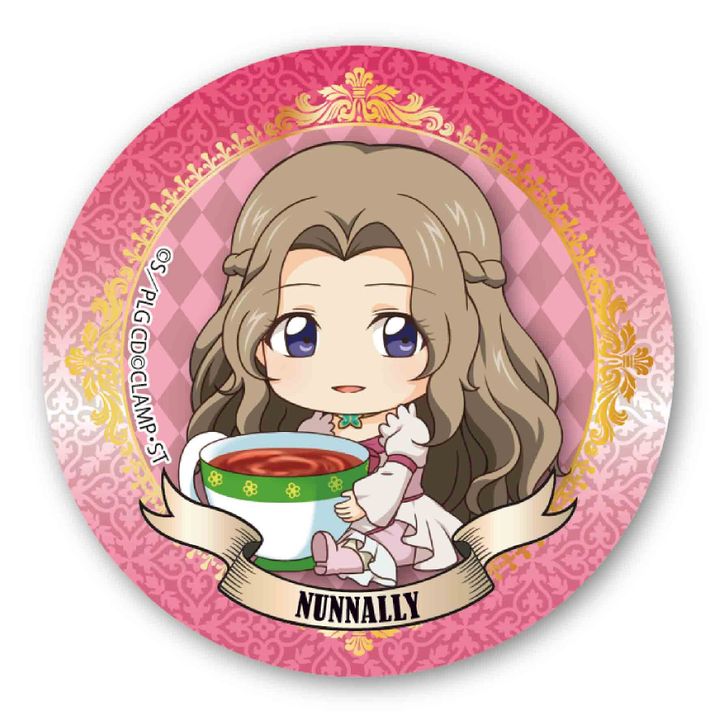 Code Geass Lelouch of the Rebellion GyuGyutto Can Badge Nunnally Lamperouge