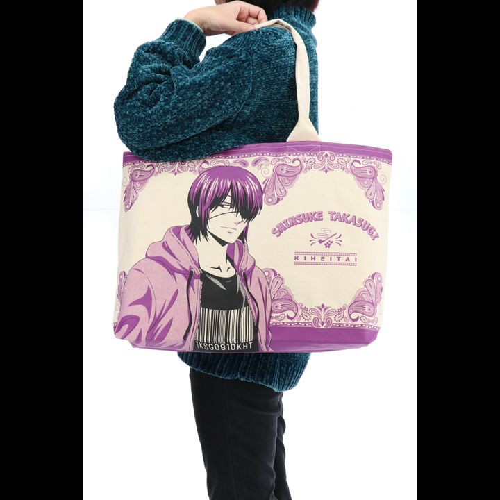Gintama Deka Tote Bag C Takasugi