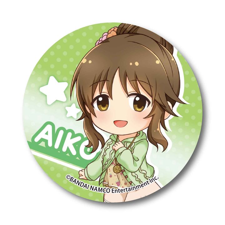The Idolmaster Cinderella Girls TEKUTOKO Can Badge Part. 2 Takamori Aiko