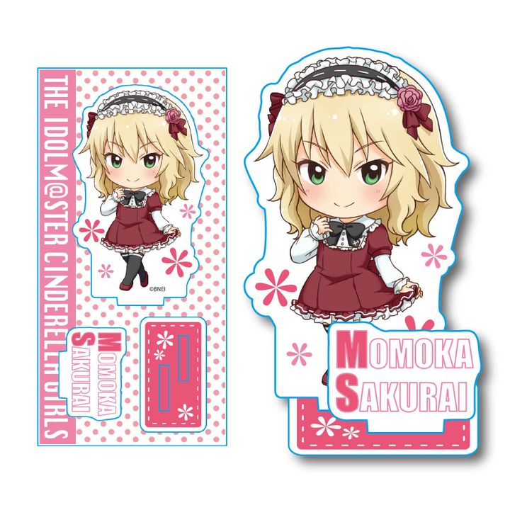 The Idolmaster Cinderella Girls TEKUTOKO Acrylic Figur Part. 2 Sakurai Momoka