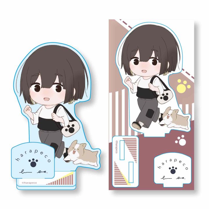Harapeco Store TEKUTOKO Acrylic Figur Corgi