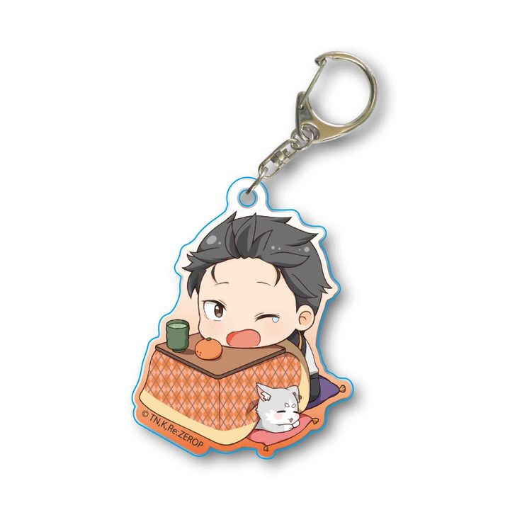 Re:Zero kara Hajimeru Isekai Seikatsu Acrylic Key Chain Kotatsu Ver. Subaru