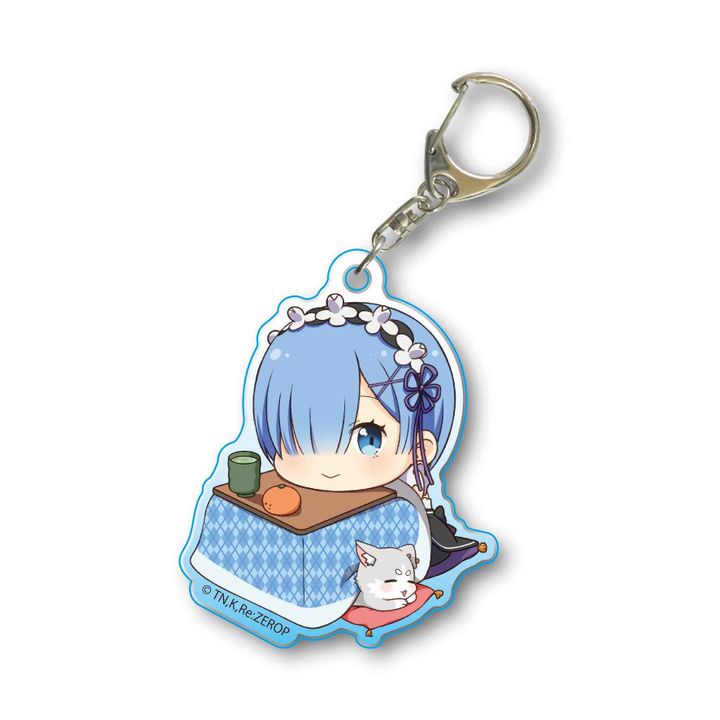 Re:Zero kara Hajimeru Isekai Seikatsu Acrylic Key Chain Kotatsu Ver. Rem