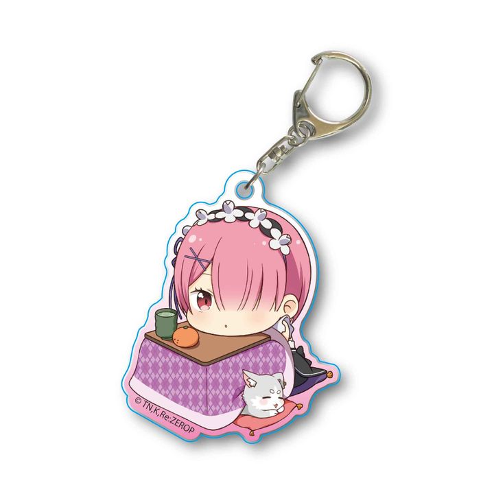 Re:Zero kara Hajimeru Isekai Seikatsu Acrylic Key Chain Kotatsu Ver. Ram