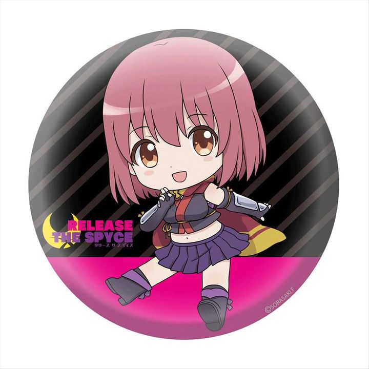 Release The Spyce Can Badge 100 Mianmoto Momo