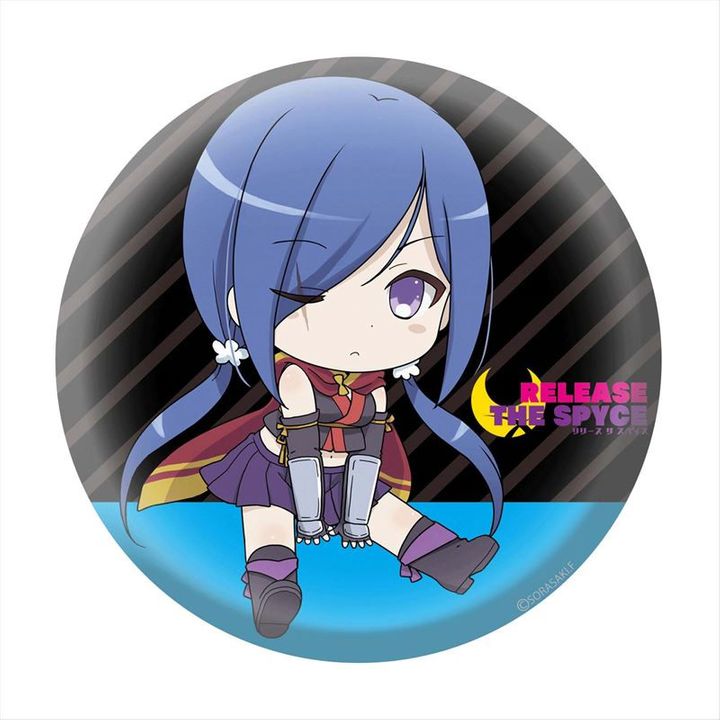 Release The Spyce Can Badge 100 Hanzomon Yuki