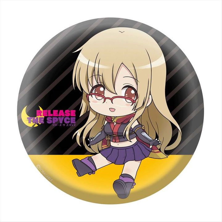 Release The Spyce Can Badge 100 Aoba Hatsume