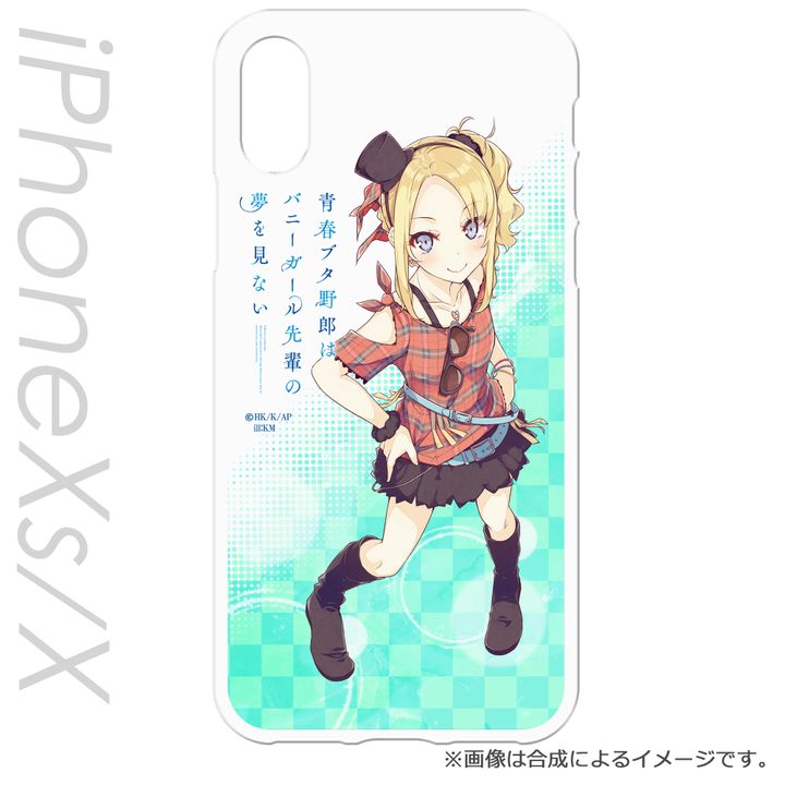 Seishun Buta Yaro wa Bunny Girl-senpai no Yume wo Minai iPhoneXS/X Case Toyohama Nodoka