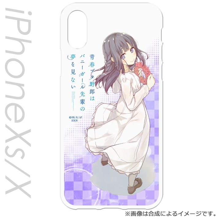 Seishun Buta Yaro wa Bunny Girl-senpai no Yume wo Minai iPhoneXS/X Case Makinohara Shoko
