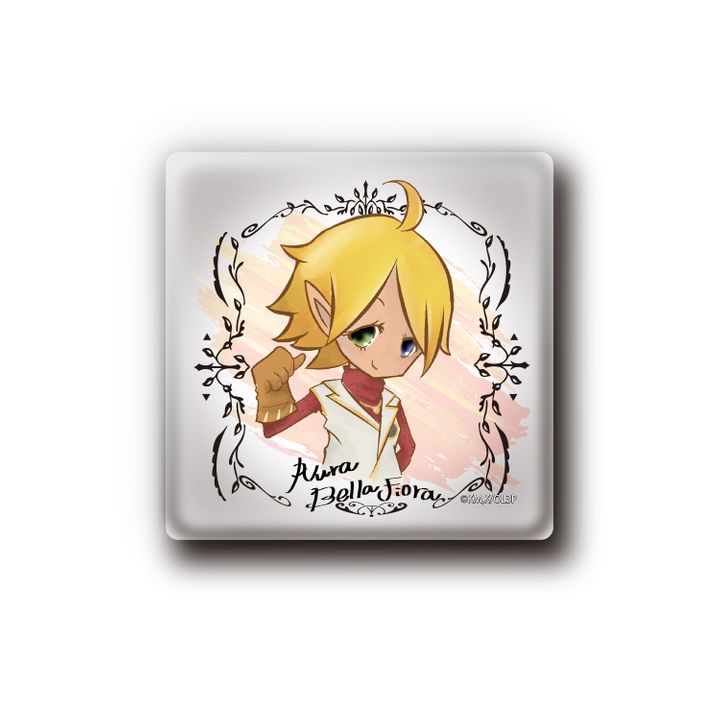 Overlord III Square Can Badge Aura Bella Fiora