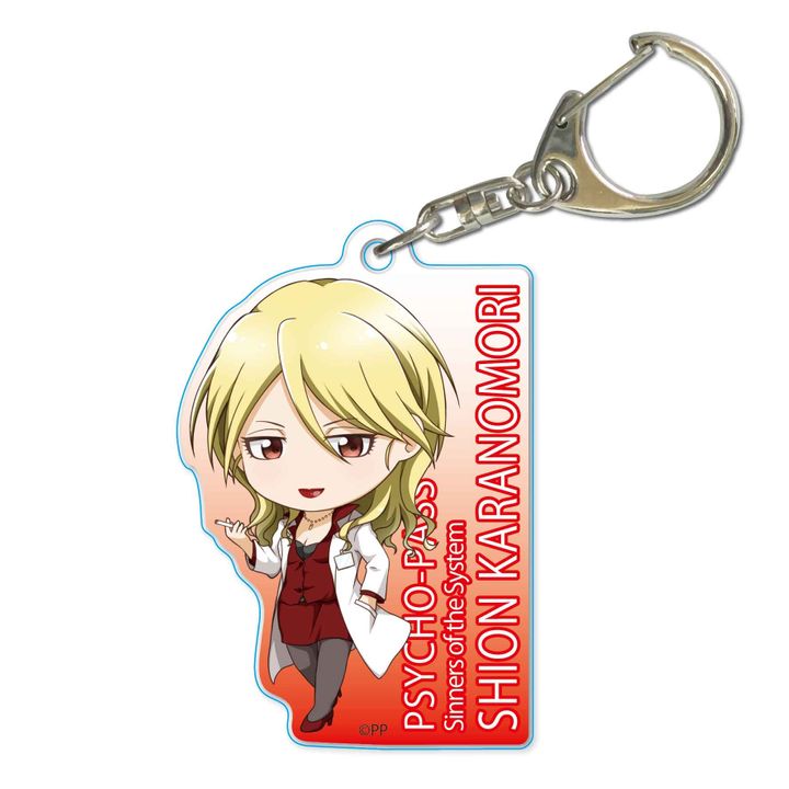 Psycho-Pass Sinners of the System TEKUTOKO Acrylic Key Chain Karanomori Shion