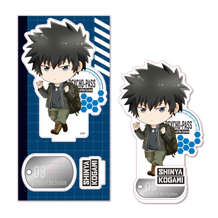 Psycho-Pass Sinners of the System TEKUTOKO Acrylic Figur Kogami Shinya