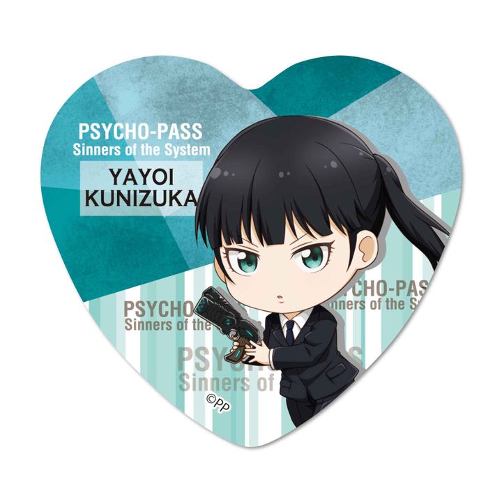 Psycho-Pass Sinners of the System TEKUTOKO Heart Can Badge Kinizuka Yayoi