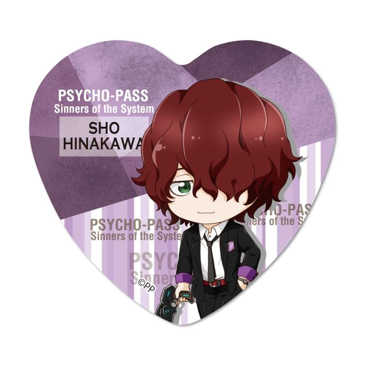 Psycho-Pass Sinners of the System TEKUTOKO Heart Can Badge Hinakawa Sho