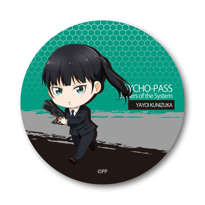 Psycho-Pass Sinners of the System TEKUTOKO Can Badge Kinizuka Yayoi