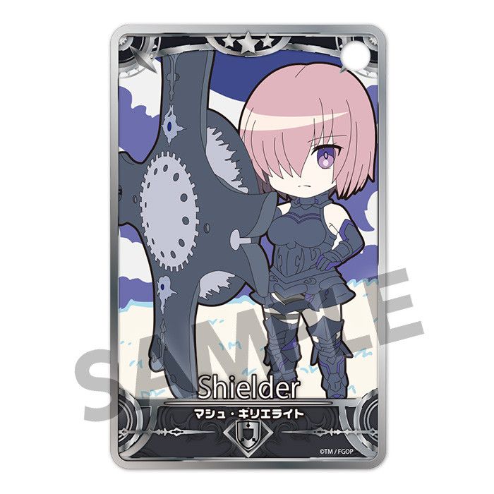 Pikuriru! Fate/Grand Order Pass Case Shielder / Mashu Kyrielite