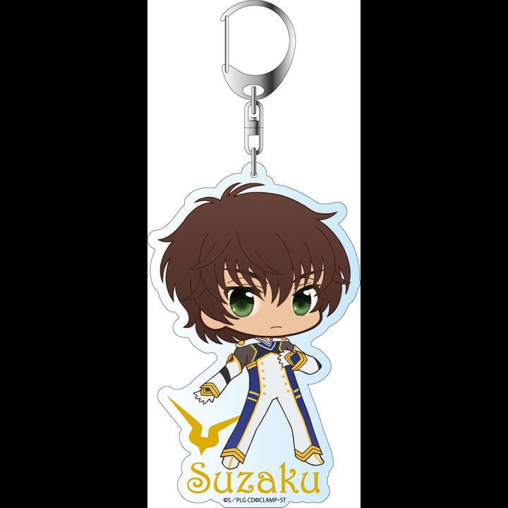 Code Geass Lelouch of the Re;Surrection Deka Key Chain Puni Chara Suzaku Pilot Suit Ver.