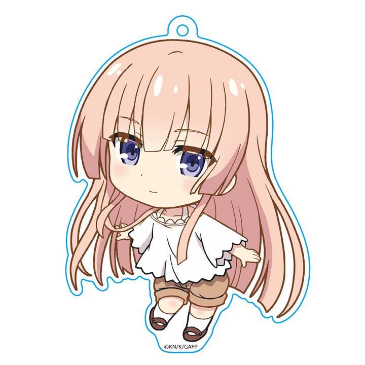 Girly Air Force Puni Colle! Key Chain Gripen