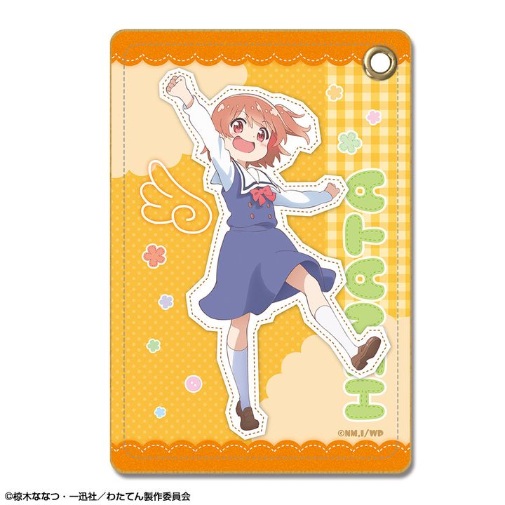 Wataten!: An Angel Flew Down to Me Leather Pass Case Design 03 Hoshino Hinata