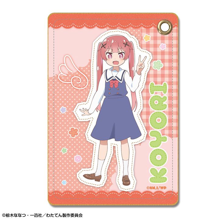 Wataten!: An Angel Flew Down to Me Leather Pass Case Design 05 Tanemura Koyori