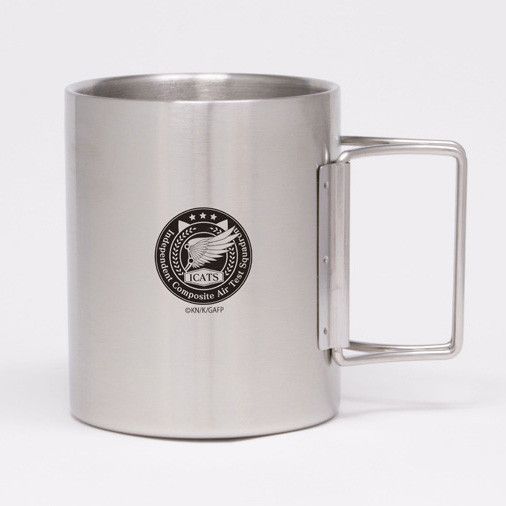 Girly Air Force I.C.A.T.S. Unit Folding Stainless Steel Mug
