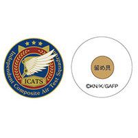 Girly Air Force I.C.A.T.S. Unit Metal Pins