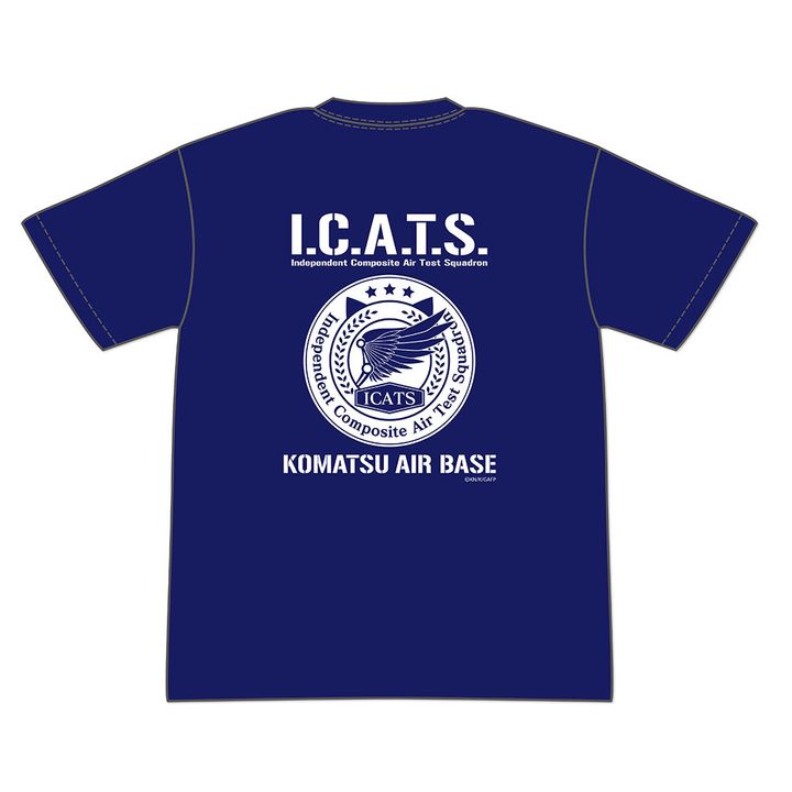 Girly Air Force I.C.A.T.S. Unit Back Print T-shirt (M/L/XL Size)