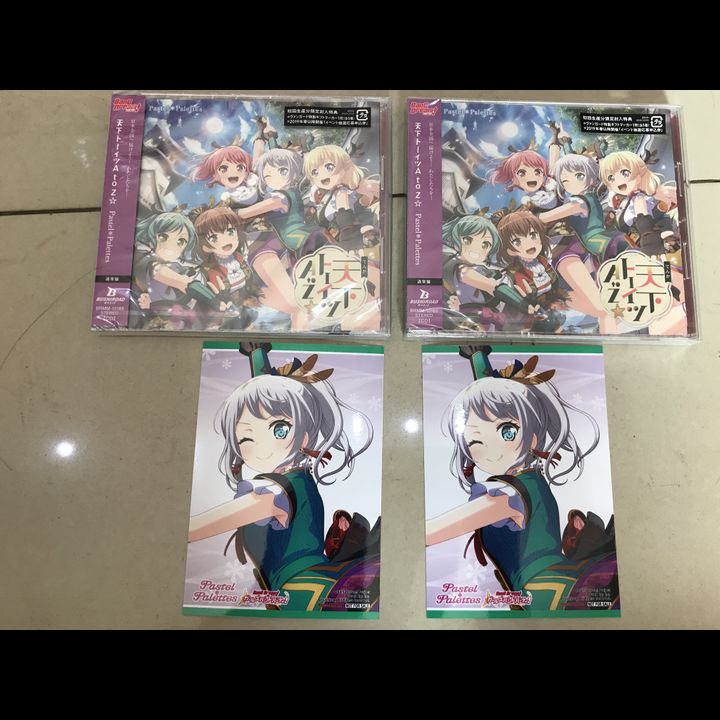 [Bonus Bromide] CD Bang Dream! Pastel*Palettes Tenka Toitsu A to Z