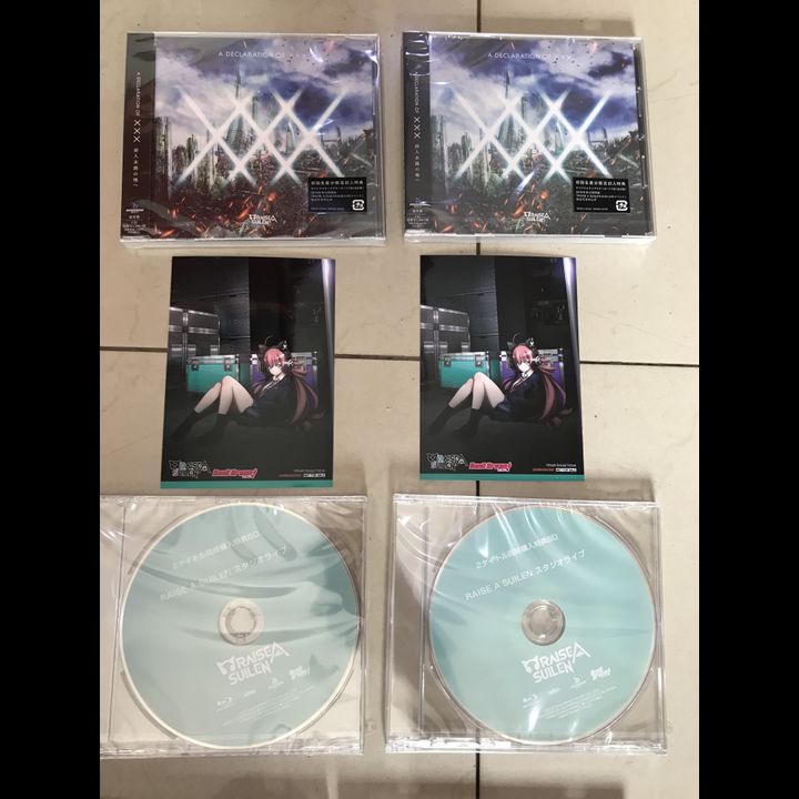 [Bonus Bromide + Studio Recording Blu-Ray] CD RAISE A SUILEN A Declaration Of XXX 