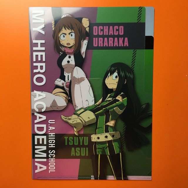 My Hero Academia 3 Pocket Clear File -Battle- Uraraka & Asui