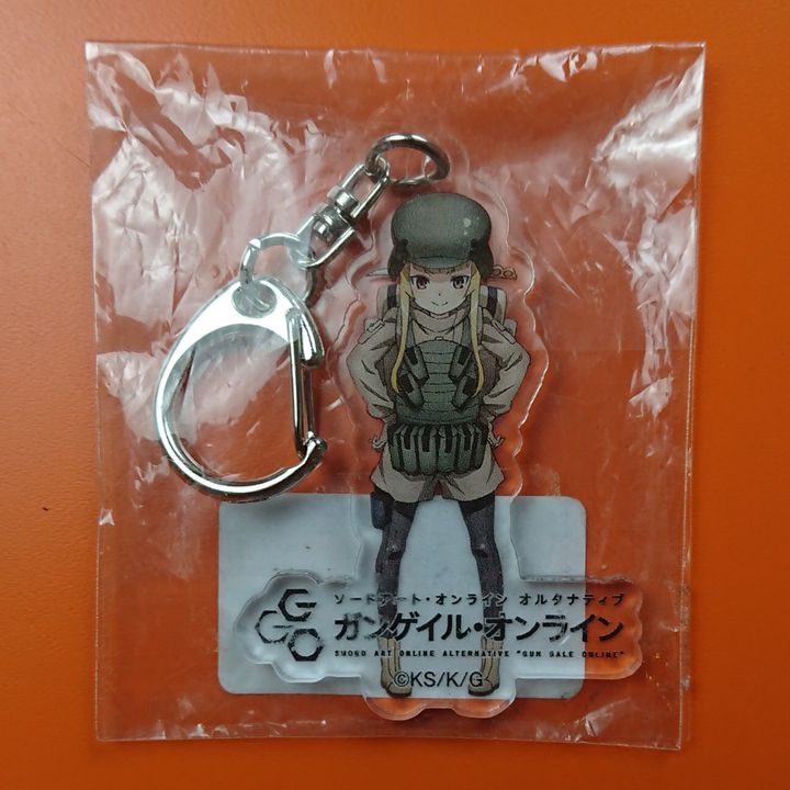 Sword Art Online Alternative Gun Gale Online Acrylic Key Chain Fukaziroh