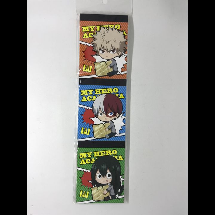 My Hero Academia GyuGyutto 3 Pieces Memo School Uniform Ver. B