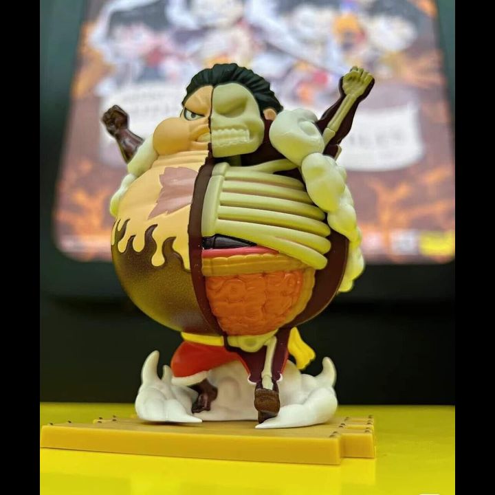 [Set of 6] Blind Box Mini Figure One Piece Luffy Gears Edition Ver ...