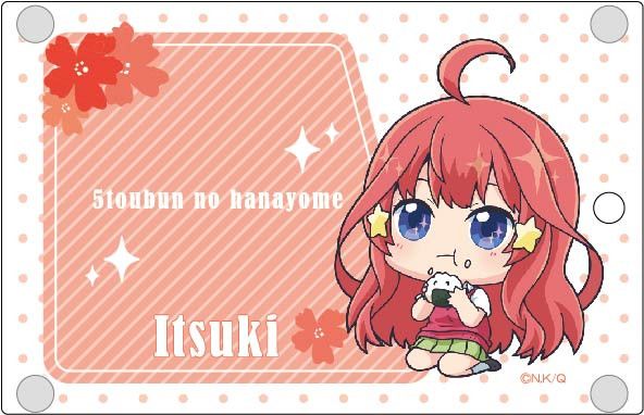 The Quintessential Quintuplets H bit Series Acrylic IC Card Case Nakano Itsuki