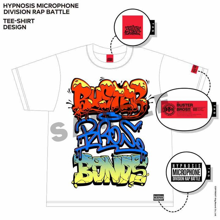 Hypnosismic T-Shirt Ikebukuro Division Buster Bros !!!
