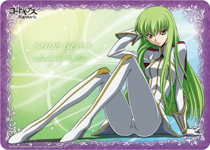Character Rubber Mat Code Geass Lelouch of the Rebellion C.C.