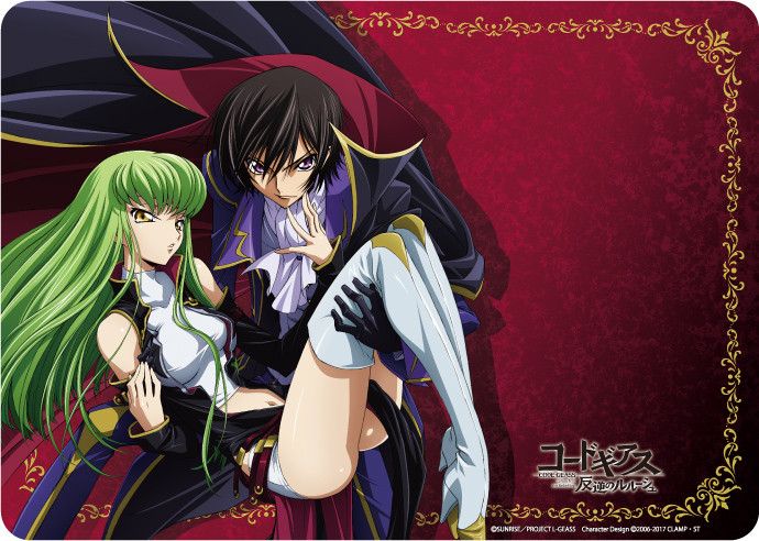 Character Rubber Mat Code Geass Lelouch of the Rebellion Lelouch & C.C.