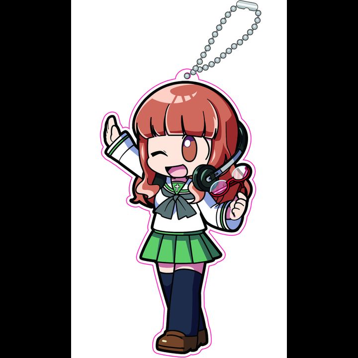 GIRLS und PANZER das Finale High Touch Acrylic Key Chain Takebe Saori