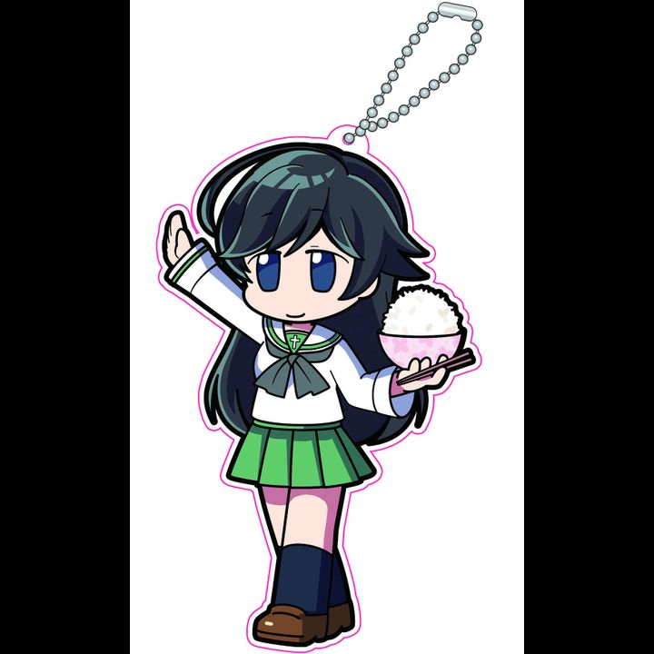GIRLS und PANZER das Finale High Touch Acrylic Key Chain Isuzu Hana