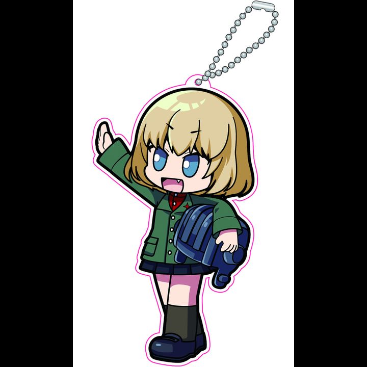 GIRLS und PANZER das Finale High Touch Acrylic Key Chain Katyusha