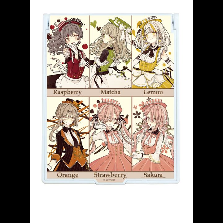 Deka Chara Mirror Chocolate Cake Six Sisters 02 Group Design