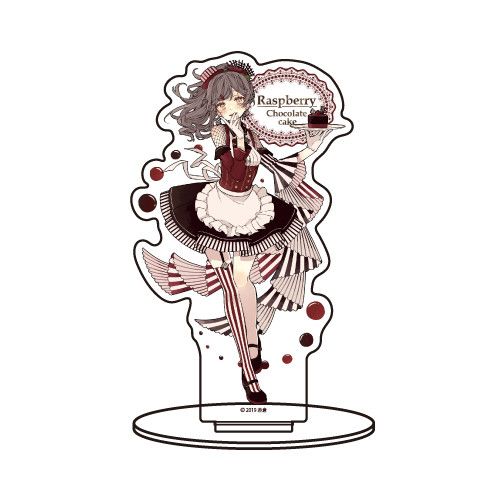 Chara Acrylic Figur Chocolate Cake Six Sisters 07 Raspberry Chocolate Cake