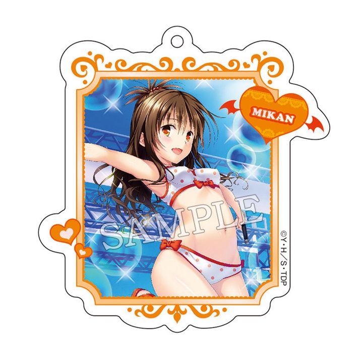 To Love-Ru Darkness Acrylic Key Chain 3 Yuki Mikan