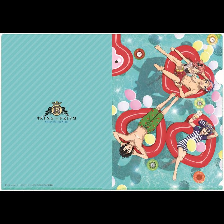 King of Prism -Shiny Seven Stars- A4 Clear File Pool Ver.