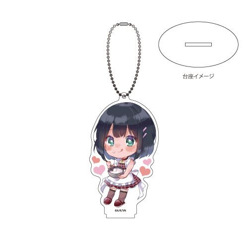 Acrylic Stand Key Chain Ms. Vampire who lives in my neighborhood 02 Amano Akari (Mini Character)